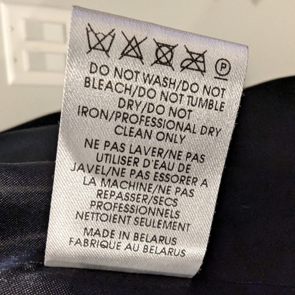 Wool & cashmere double breasted long black maxi coat by Planet London US16 Eu 44 - Picture 10 of 14